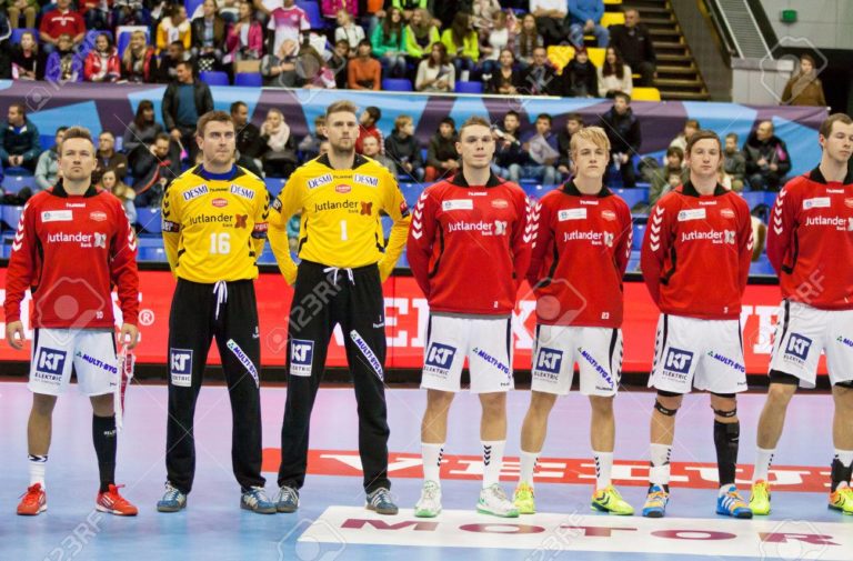 Handball game Motor vs Aalborg