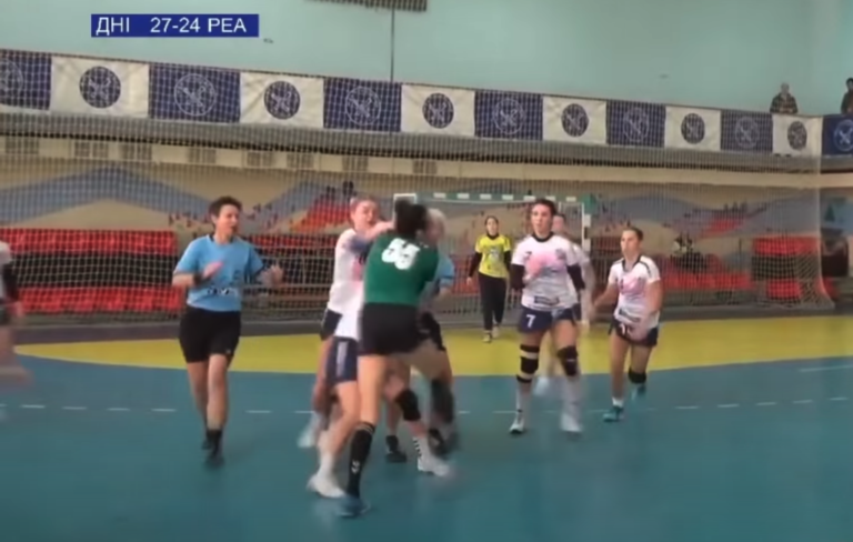 Ukraine-handball-fight