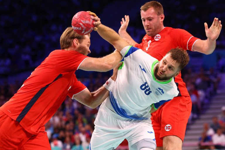 Handball - Men's Quarterfinal - Norway vs Slovenia